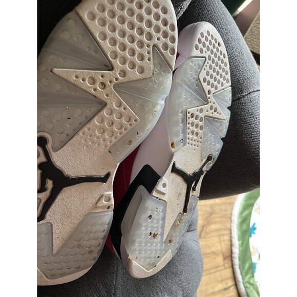 Air Jordan Flight Club 91 Gym Red White Black 555475-600 Men’s Size 10-worn once main image 12